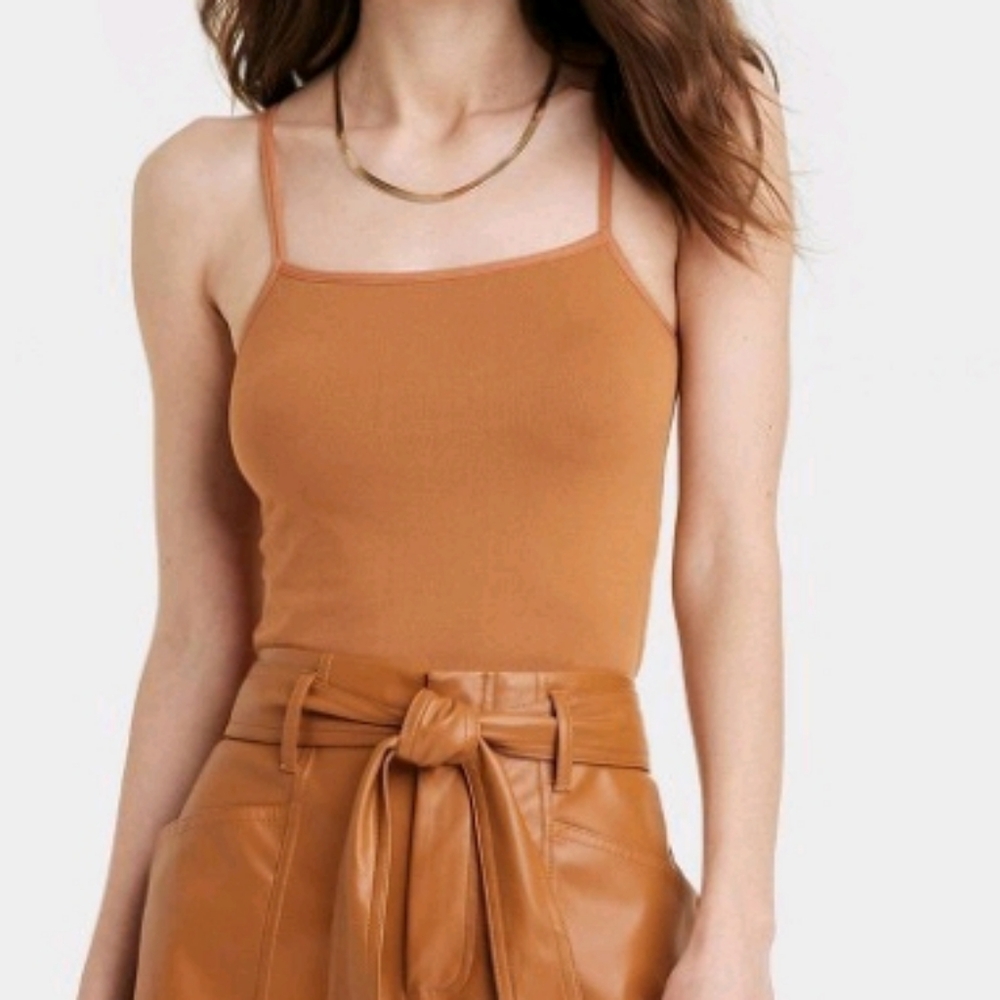 A New Day Ladies X-Small Cami Top Brown